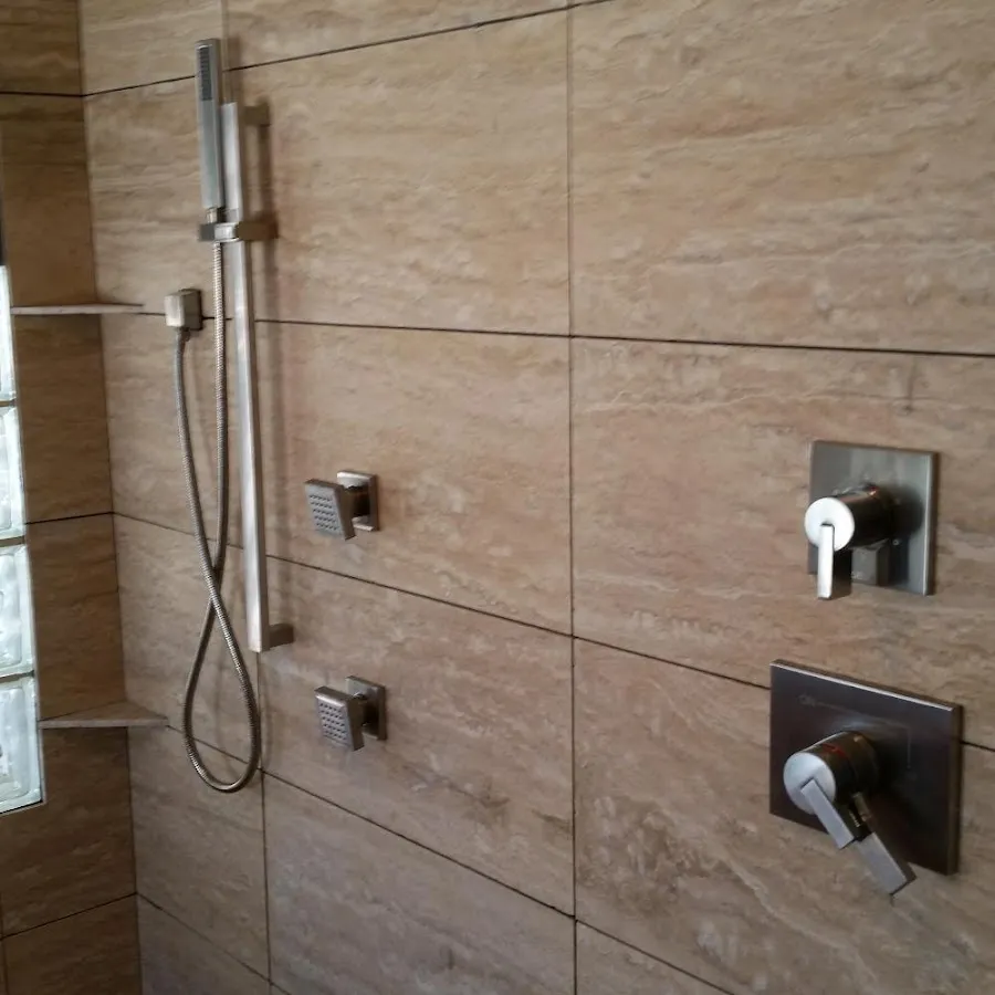 Shower fixture installation for Water Heater Replacement in Fairfield Glade